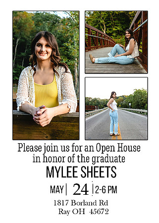 Mylee Sheets - back
