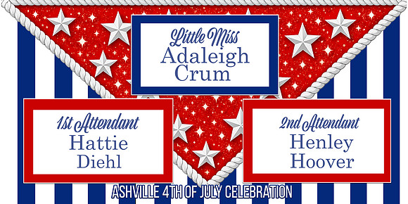 4th of July Little Miss
