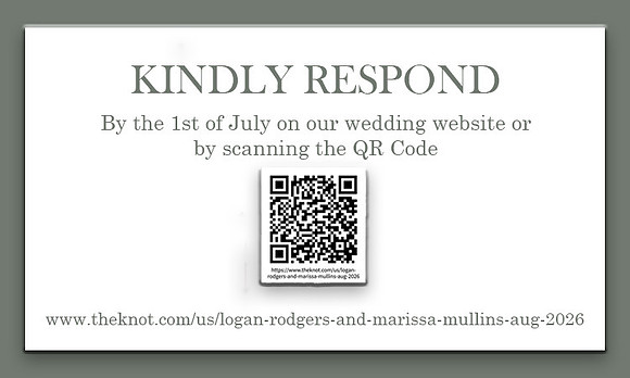RSVP copy