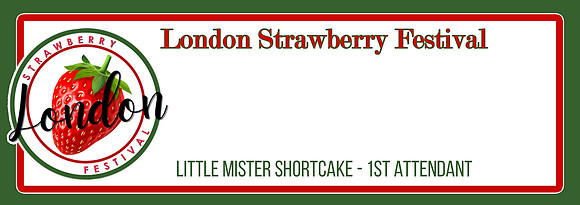 Little Mister shortcake 1ST ATTENDANT