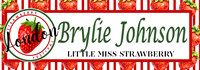 LITTLE MISS STRAWBERRRY