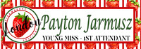 yOUNG MISS STRAWBERRRY - 1ST ATTENDANT
