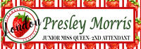 Junior Miss Queen - 2ND ATTENDANT