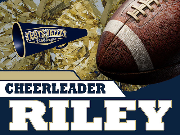 Football cheer - Riley