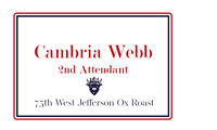 LuggageTag Back - Webb