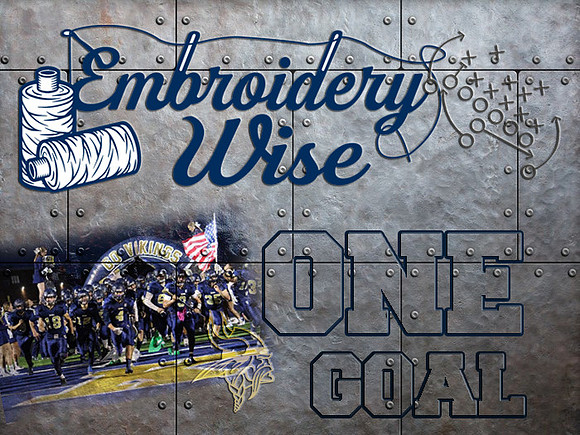 One Goal - Embroidery Wise