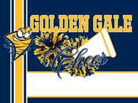 Golden Gales Cheer with Megaphone