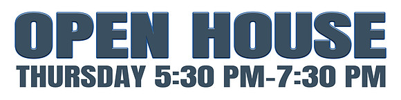 oPEN HOUSE tHURSDAY