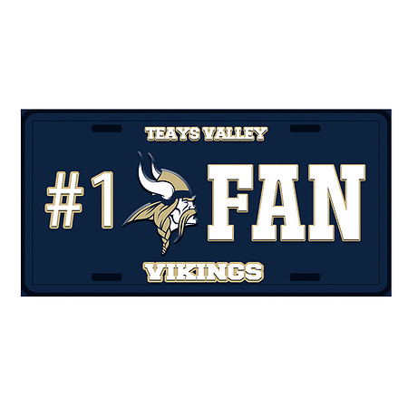 Viking License plate