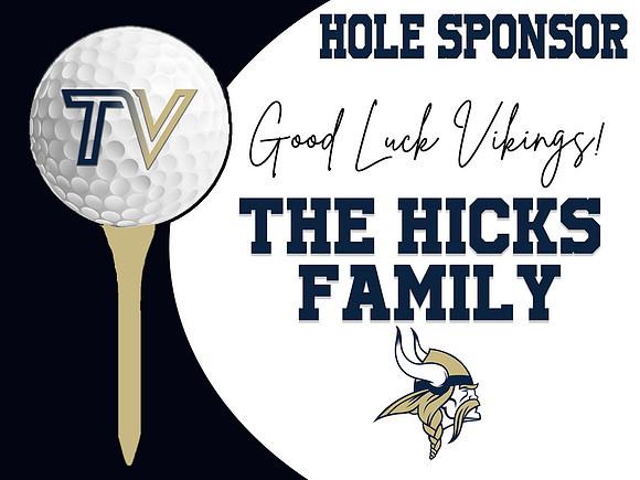 Hole Sponsor Hicks